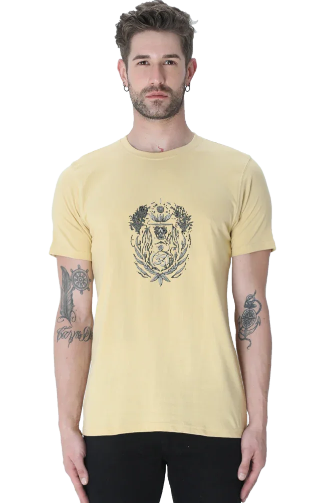 Arya Sacred Mandala Men's Tshirt - Arya